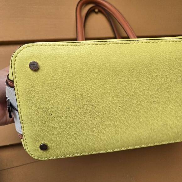 Kate Spade Patterson Drive Colorblock Medium Dome Satchel Bag. Stained. No Strap - Picture 10 of 13